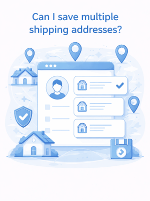 Account Related - Can I save multiple delivery addresses?